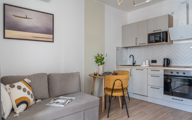 Квартира Стильная студия с дизайнерским ремонтом