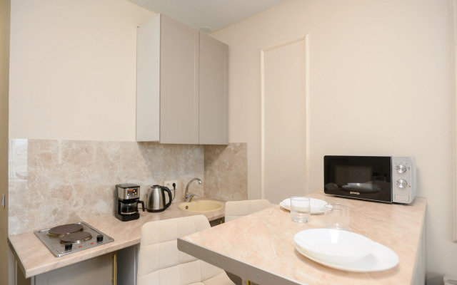 Апартаменты Апартхаус с кофемашиной  рабочим местом и стильным дизайном