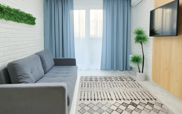 Квартира Неотель в доме бизнес-класса рядом Северный мост, парк Дельфин