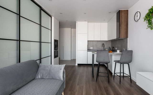 Sovremennyye Apartamenty s Vidom na Natsional'nuyu Biblioteku Apartment