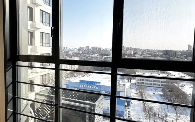 Квартира с видом на город напротив ЖД больницы