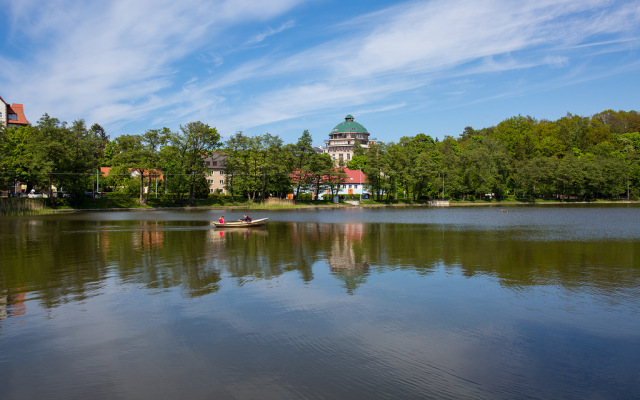Апартаменты Аврора с видом на лес и озеро