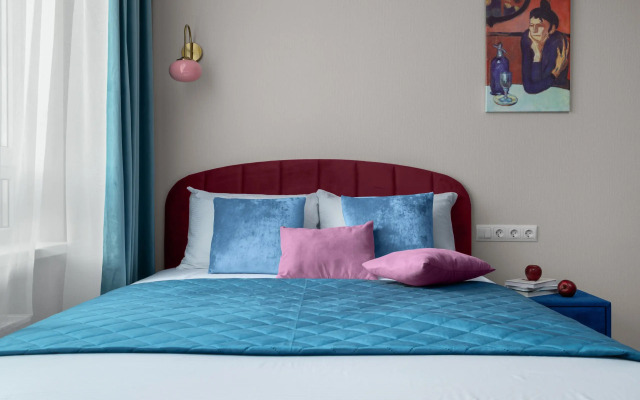 Квартира Студия Яркий уют