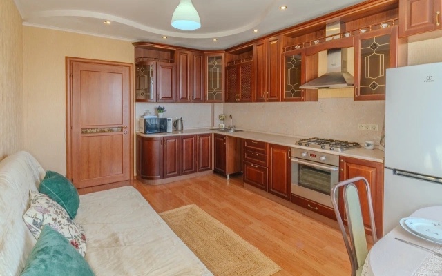 Prostornaya Na Gubkina with two double beds Flat