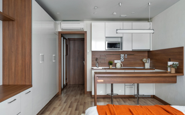 Апартаменты Стильная студия Riva на 23 этаже