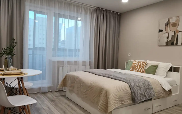 Апартаменты Уютная студия в шаговой доступности от аэропорта Кольцово