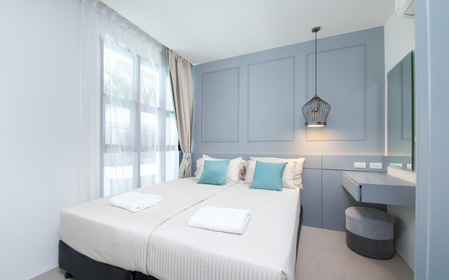 Апартаменты 2-комнатные Palmyrah 5 мин до пляжа Сурин PALM-C302