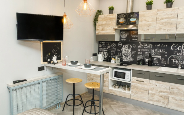 Лофт апартаменты Этажидейли возле БЦ Высоцкий