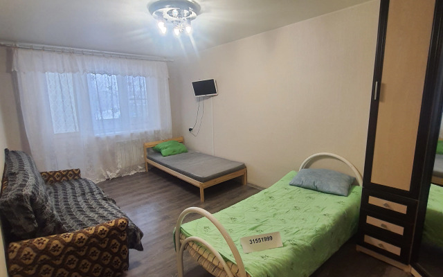 Квартира 1-комнатная с 3 кроватями