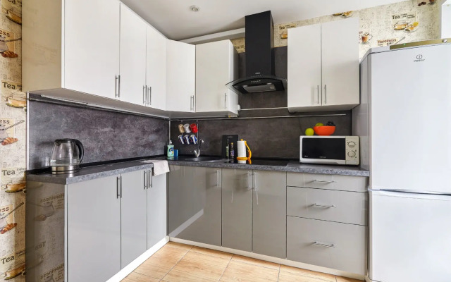 V novom kirpichnom dome Flat