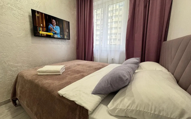 Квартира Уютная Эконом Студия для 2 Гостей