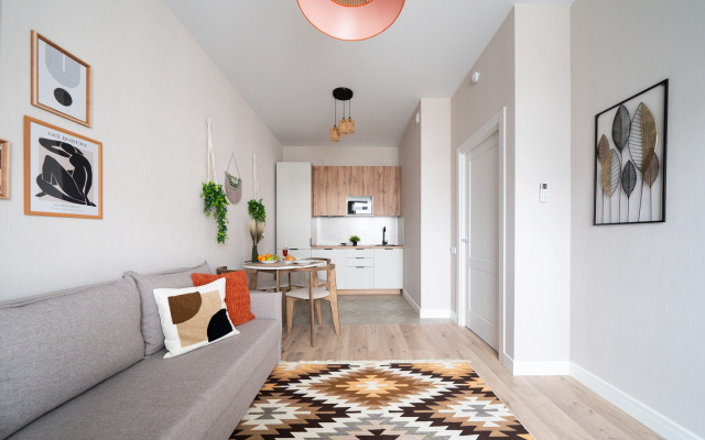 Dizaynerskaya Yevrodvushka Natali Apart Na Metro Prokshino Flat