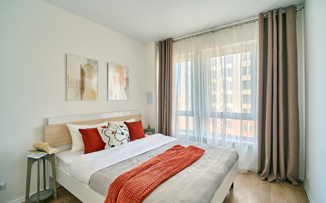 Квартира Видовая дизайнерская евродвушка на Большой Очаковской