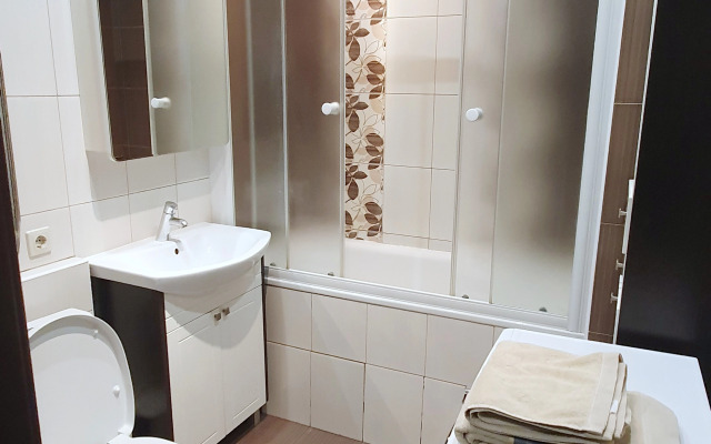 Квартира Ривьера & Арена красивый вид с балкона