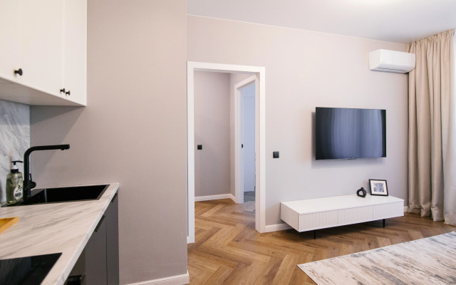 Апартаменты с Современным Ремонтом в Новом Доме