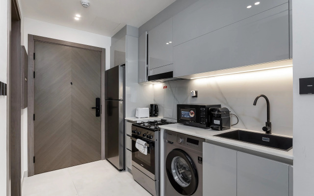 Sophisticated Binghatti Canal Studio Apartments