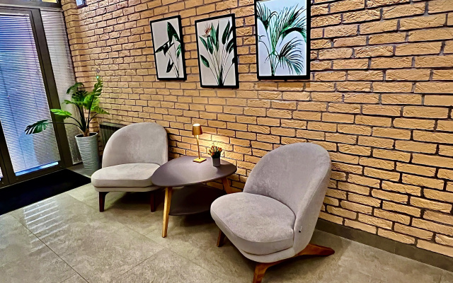Apartamenty Dvuhkomnatnye Deluks s 1 Spal'nej