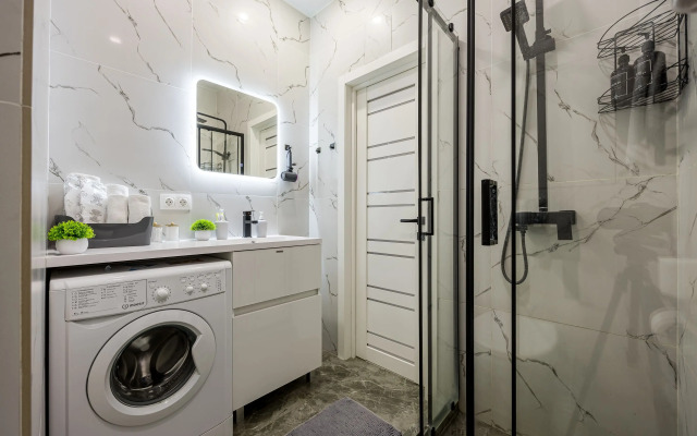 Апартаменты с видом на город в ЖК Метрополия