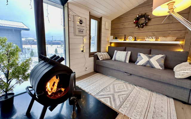 Частный дом уютный дубль у леса и поля