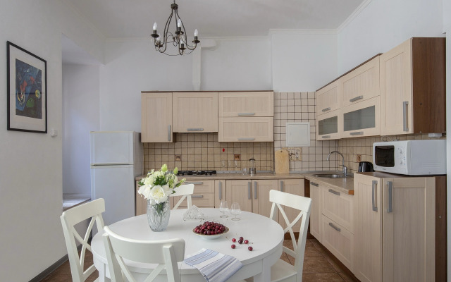 Квартира с двумя спальнями и кухней-гостиной