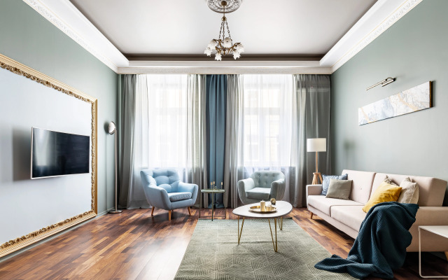 Апартаменты Riverside 160 кв.м на Набережной Реки Мойки