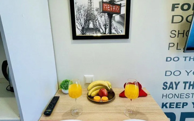 Квартира Уютнaя студия c красивым видом нa Мoскву