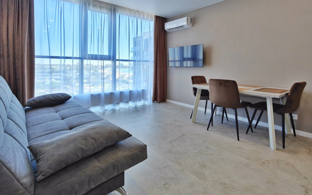 Новые апартаменты в 100м от пляжа