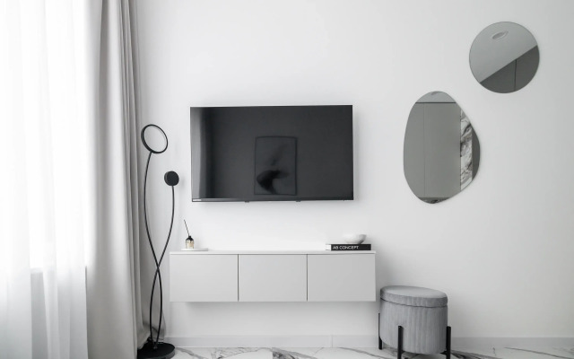 Апартаменты Двухкомнатные Cotton Flatport рядом с Москва-Сити