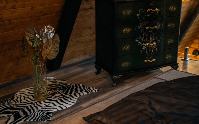 Частный дом A-frame Ванхейм с сибирским чаном