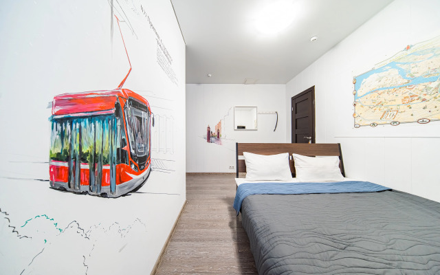 Апартаменты Стильная двухместная студия в центре Петербурга