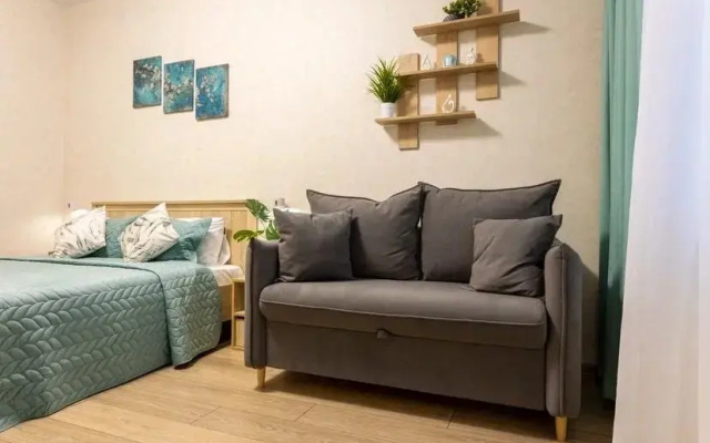 Apartamenty Favorite House v Uznom beregu s vidom na Enisej