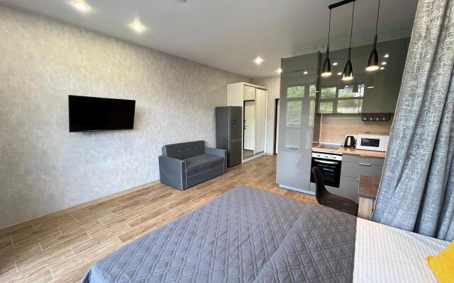 4kh mestnye apartamenty s balkonom i basseynom Apartments
