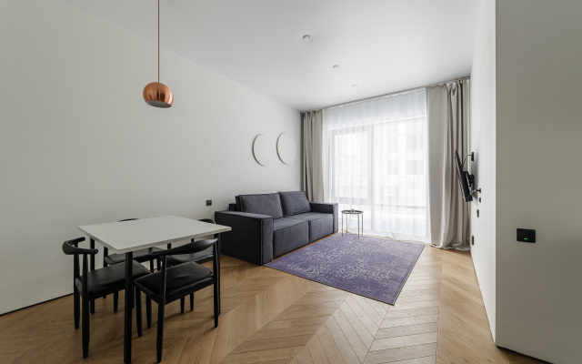 Cherno-bely minimalizm Apartments