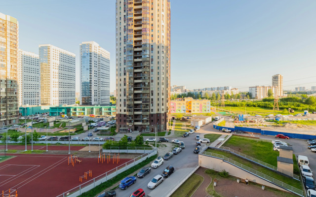 Апартаменты Дизайнерская Студия с Видом на Город на Заречной