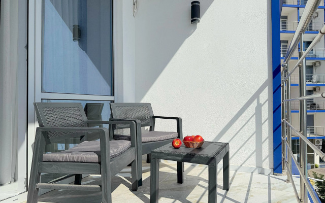 Апартаменты Акваделюкс у моря, с бассейном, СПА, пляжем N338