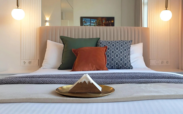 Квартира Студия с видом на горы Happy Moments