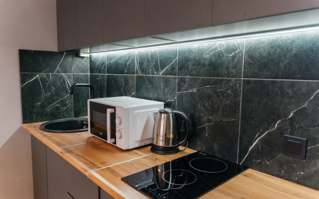 Квартира Стильная Студия с Джакузи Рядом с ЖД Вокзалом