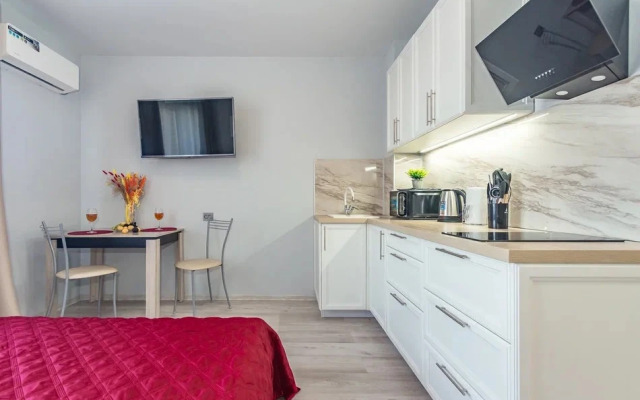 Квартира - Студия Рубин в новом доме бизнес-класса рядом с ЦГБ