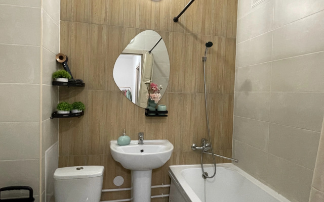 Квартира Евро 2ка Nevabed с видом на Неву