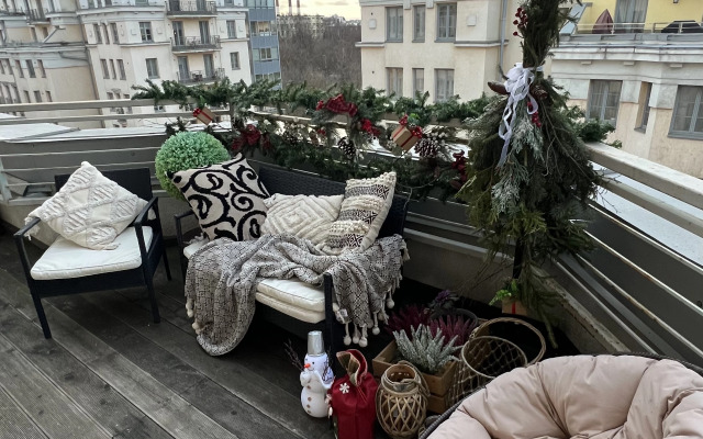 Апартаменты на Васильевском с террасой