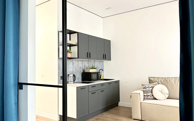 143 Komfort Siti Apartments with king-size bed, with sofa and with view
