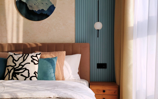 Квартира с красивой террасой на крыше дома в Белгороде