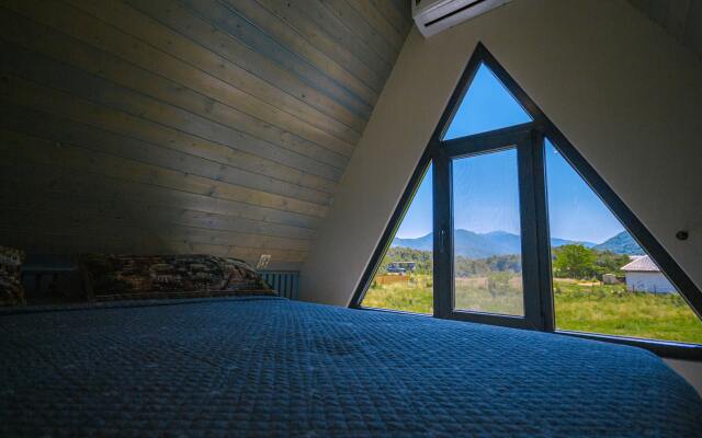 Гостевой дом МАУС в горах с чаном и баней на дровах