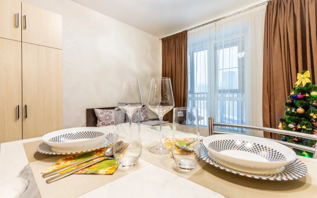 Квартира Уютная студия Как дома на Лесной