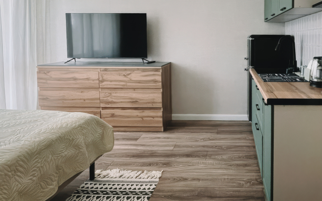 Квартира уютная студия в ЖК Яблоневый