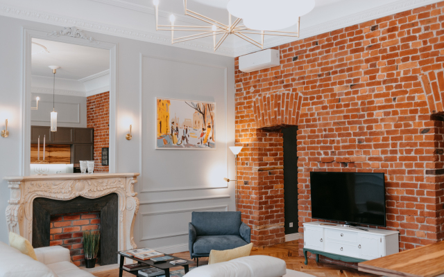 Апартаменты Дизайнерские апартаменты с сауной 130м2