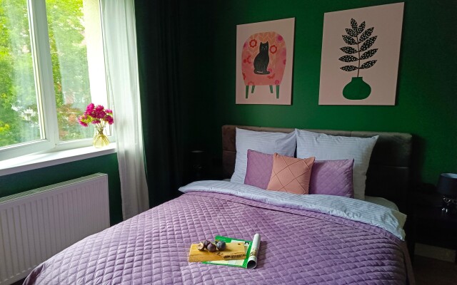 Апартаменты Loft Verde в шаговой доступности от Южного вокзала