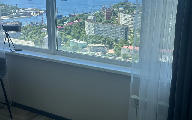 Апартаменты на высоком этаже, с видом на море, недалеко от центра. Фастовская 29.