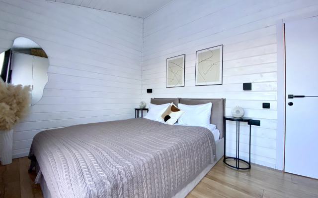 Частный Дом ЕлкиШале с 3мя спальнями, баней и чаном