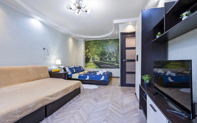 Апартаменты Красивая однокомнатная евро квартира